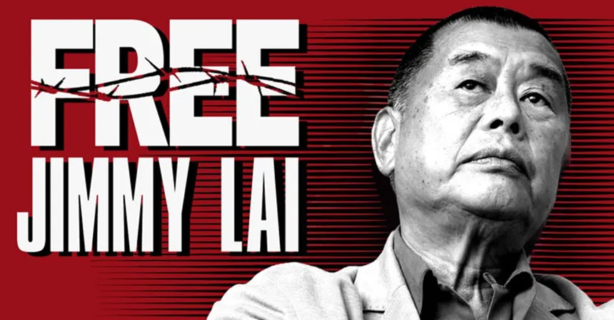 Free Jimmy Lai Poster