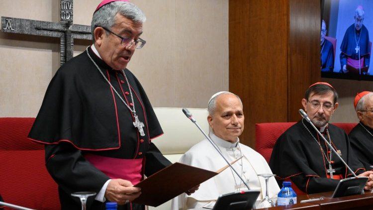 Incontro con lepiscopato spagnolo