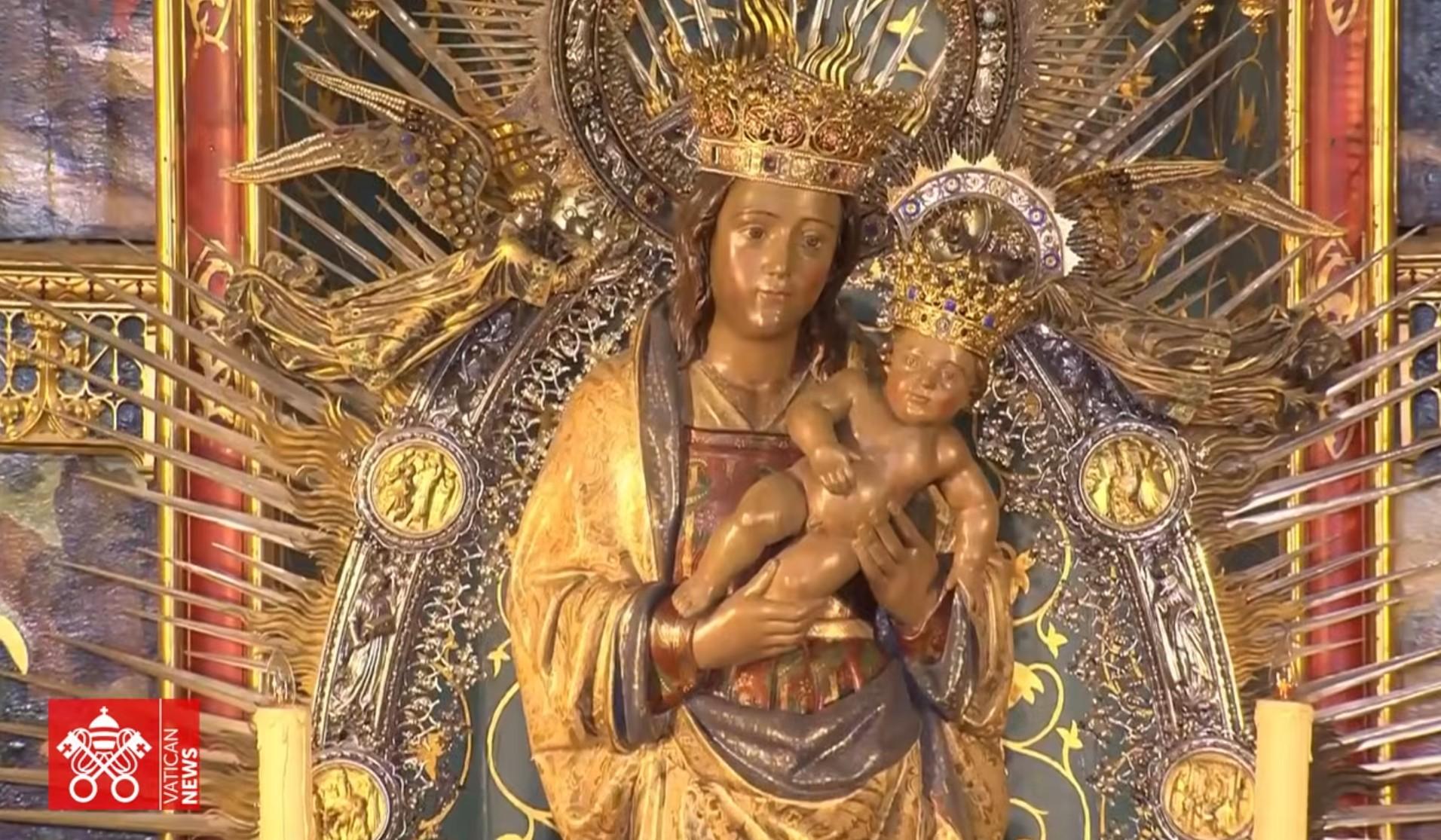 Madonna almudena capture video Vatican News