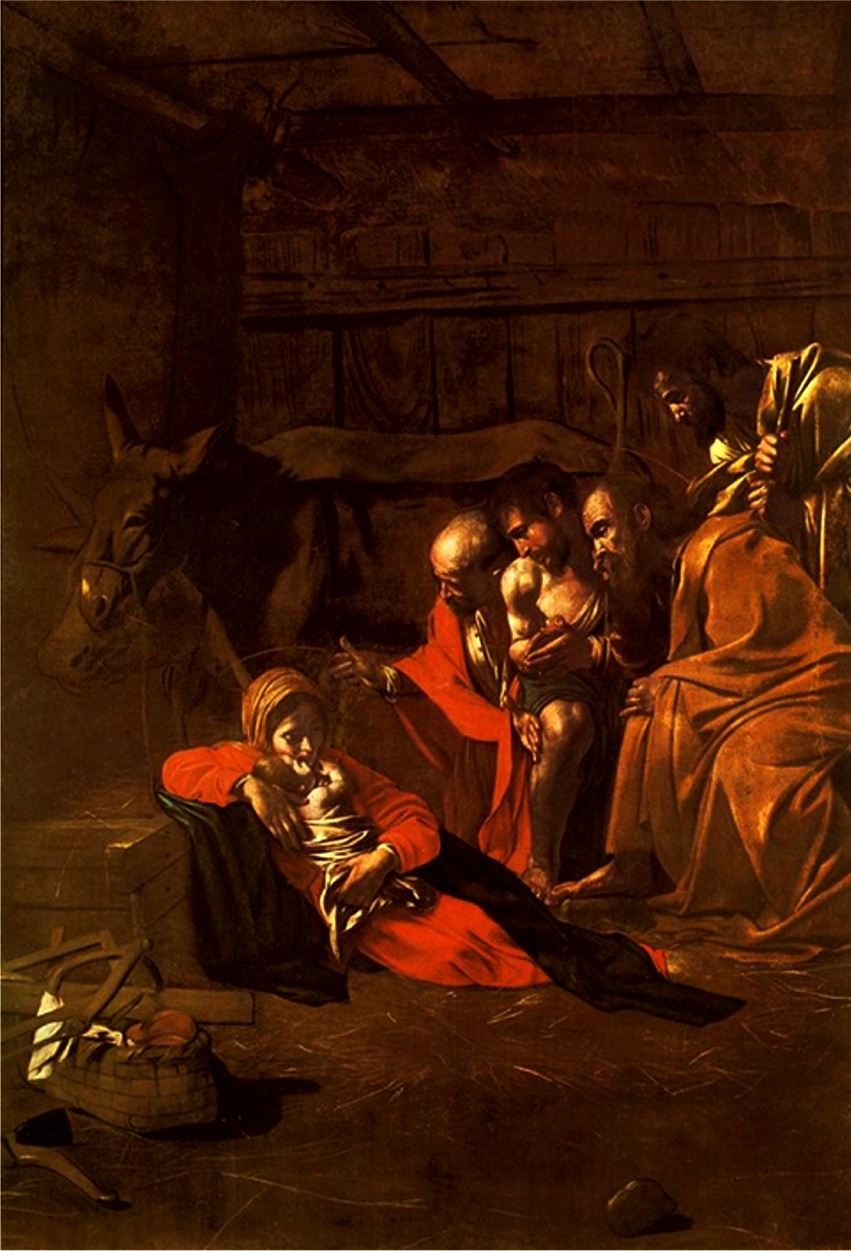 Caravaggio Adorazione dei pastori