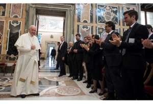 Lincontro del Papa con lUniversità cattolica portoghese