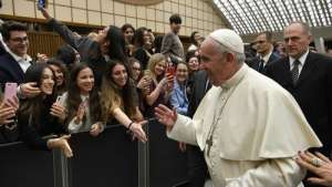 papa e studenti