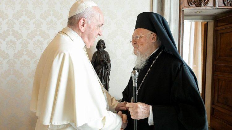 amicizia papa e bartolomeo