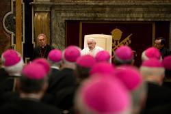 papa francesco sala clementina