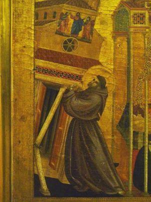 San Francesco regge il Laterano