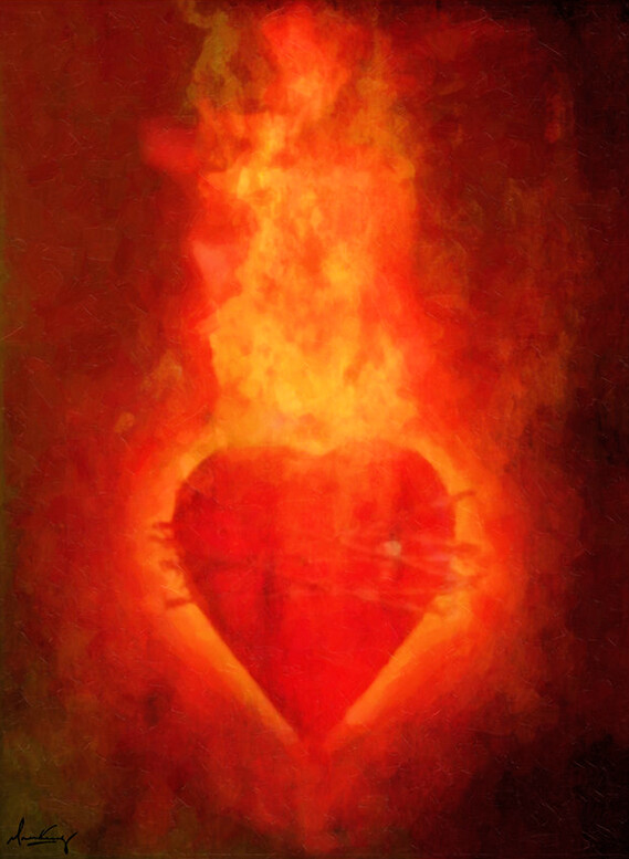 sacred heart by theartofdarrenvannoy big