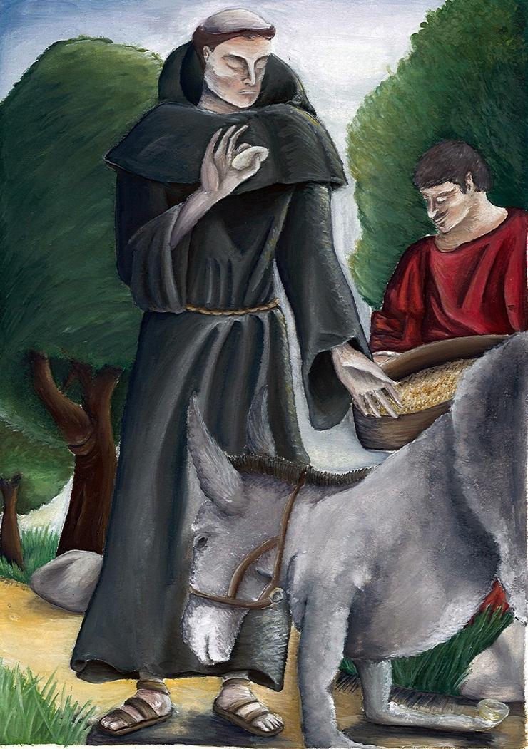 13131313 Sant Antonio e la mula LORENZO TONINELLI
